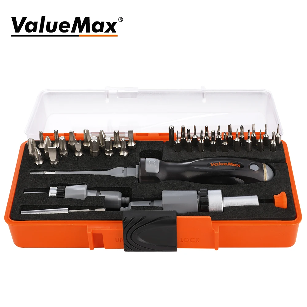 VALUEMAX Multi-function Screwdriver Set Precision Magnetic Bits  Screw Driver Set for Phone Laptop Repair Disassembly Tool