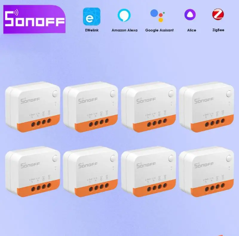 

1~10 SONOFF ZBMINI L2 Extreme ZigBee Smart Switch No Neutral Wire Required DIY Two-Way Control Work With Alexa And Google home