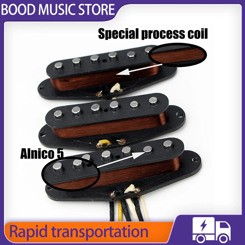 Hot Texas Blues St Style Pickup Set SSS Handwound Alnico5 Texas Special for making blues rock Fend Straocaster Electric Guitar