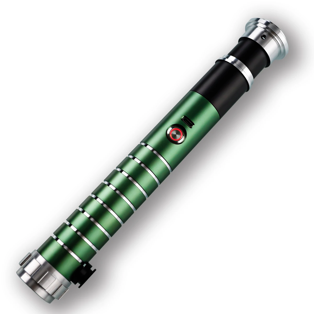 

DamienSaber Lightsaber Hilt Heavy Dueling Laser Sword Metal Handle without Electronic Kit or Blade Empty Grip