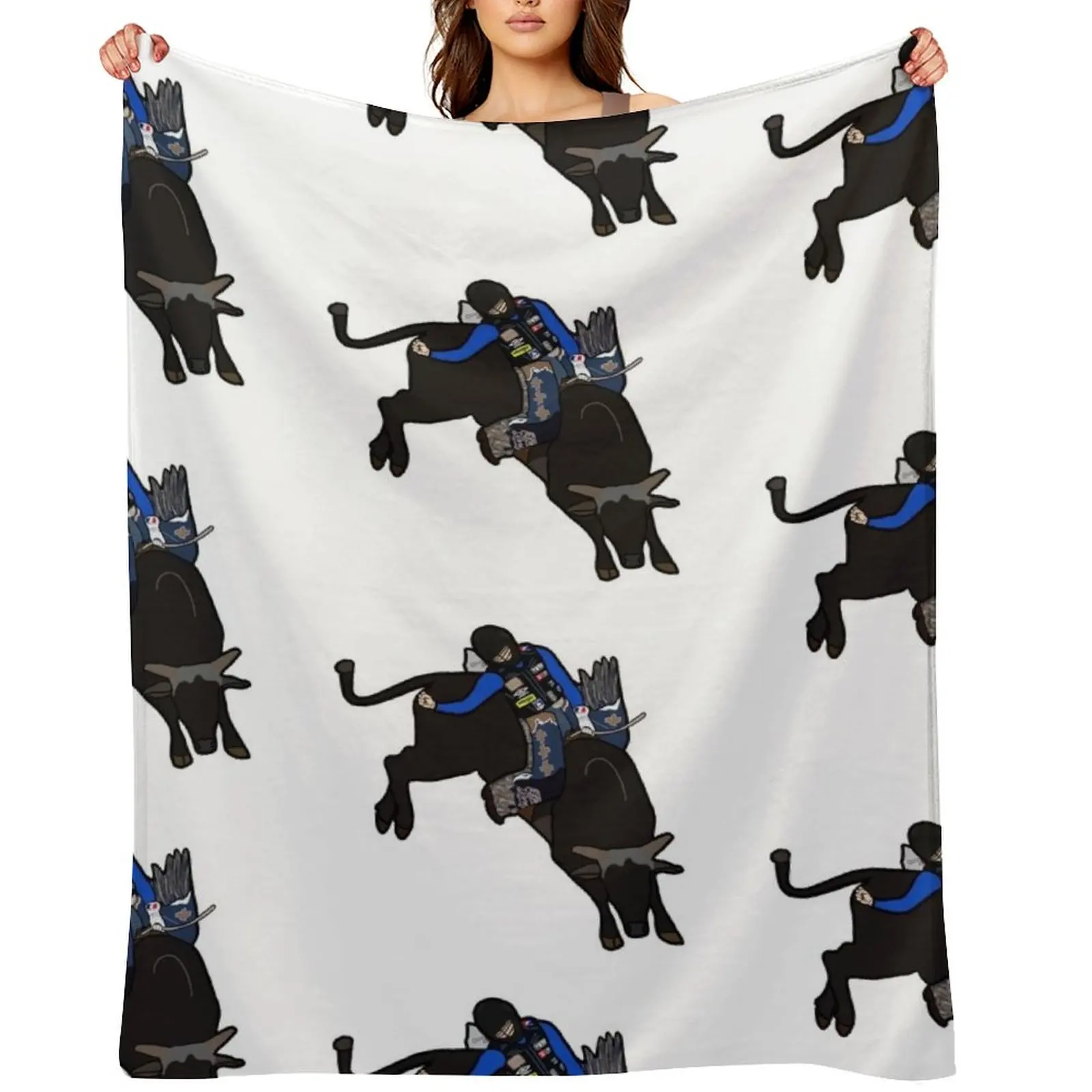 

Bull Rider Stetson Wright Throw Blanket Beautifuls Bed covers Blankets For Sofas cosplay anime Blankets