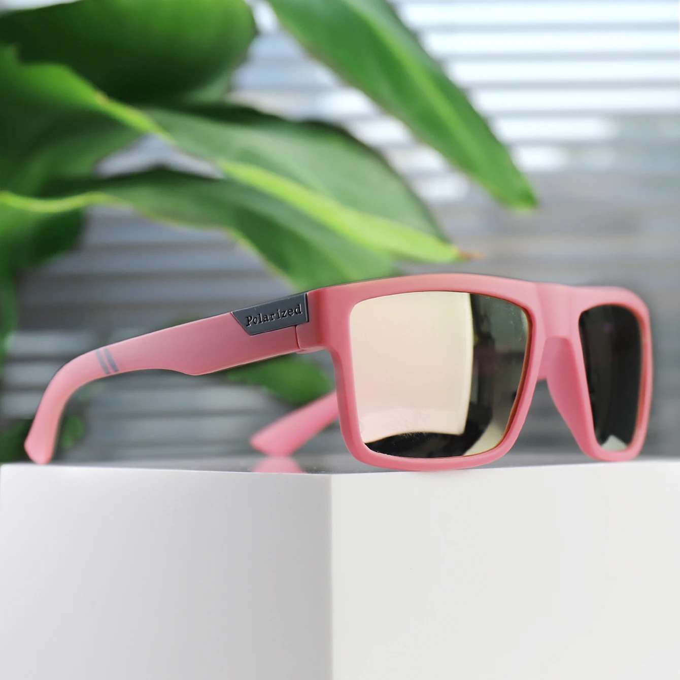 3 Paar polarisierte Brillen, quadratische Sonnenbrillen, UV400, Outdoor-Sport, Angeln, Radfahren, Laufen, Fahren, Männer und Frauen, Party-Schutzbrillen – Detail 6
