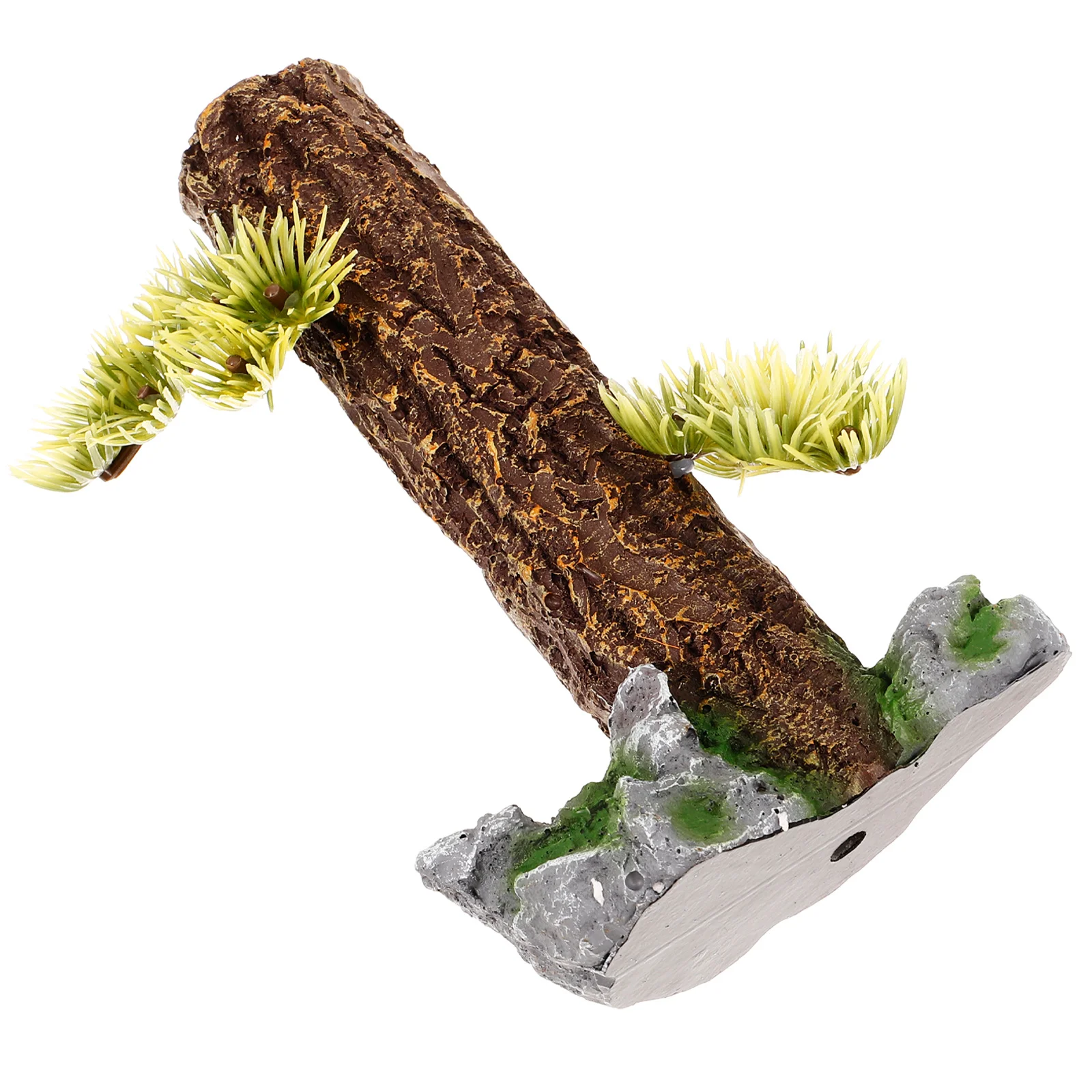 

Aquarium Stump Resin Fake Tree Trunk Creative Decorative Landscape Stump Fish Tank Underwater Resin Tree Trunk