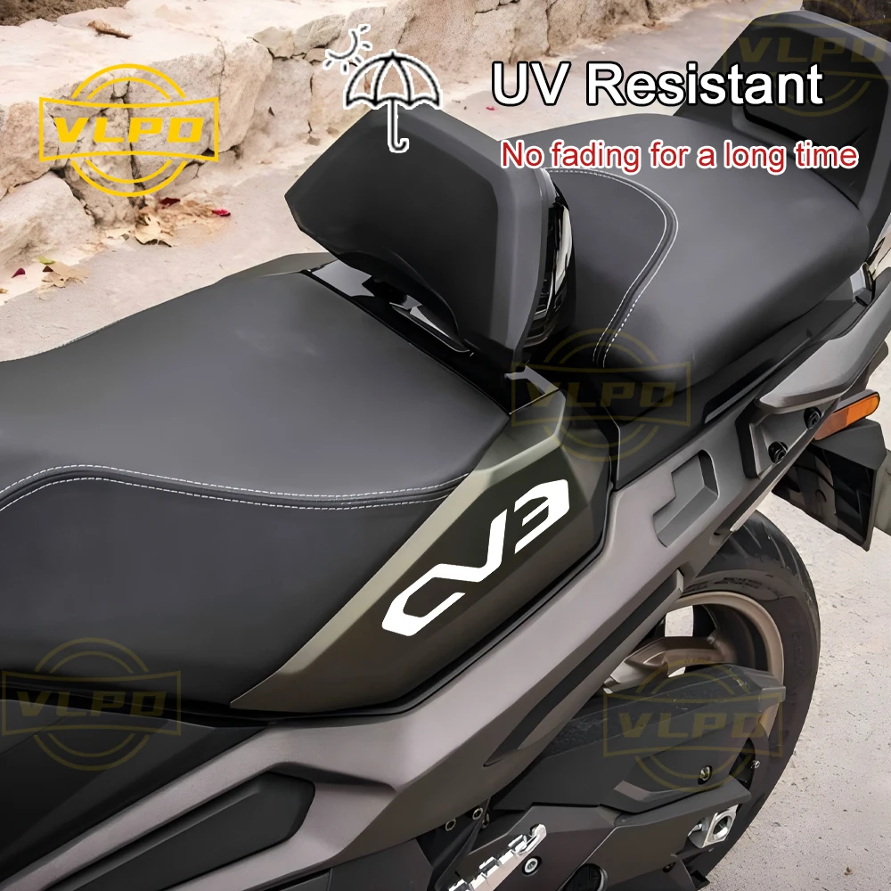 ل KYMCO CV3 550 ملصقات اكسسوارات دراجة نارية ملصق مائي مقاوم للماء