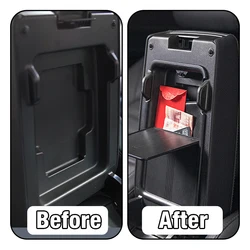 Car Center Console Pressing Design Armrest Hidden Insert Storage Box Fit For Honda CR-V 2024 2023