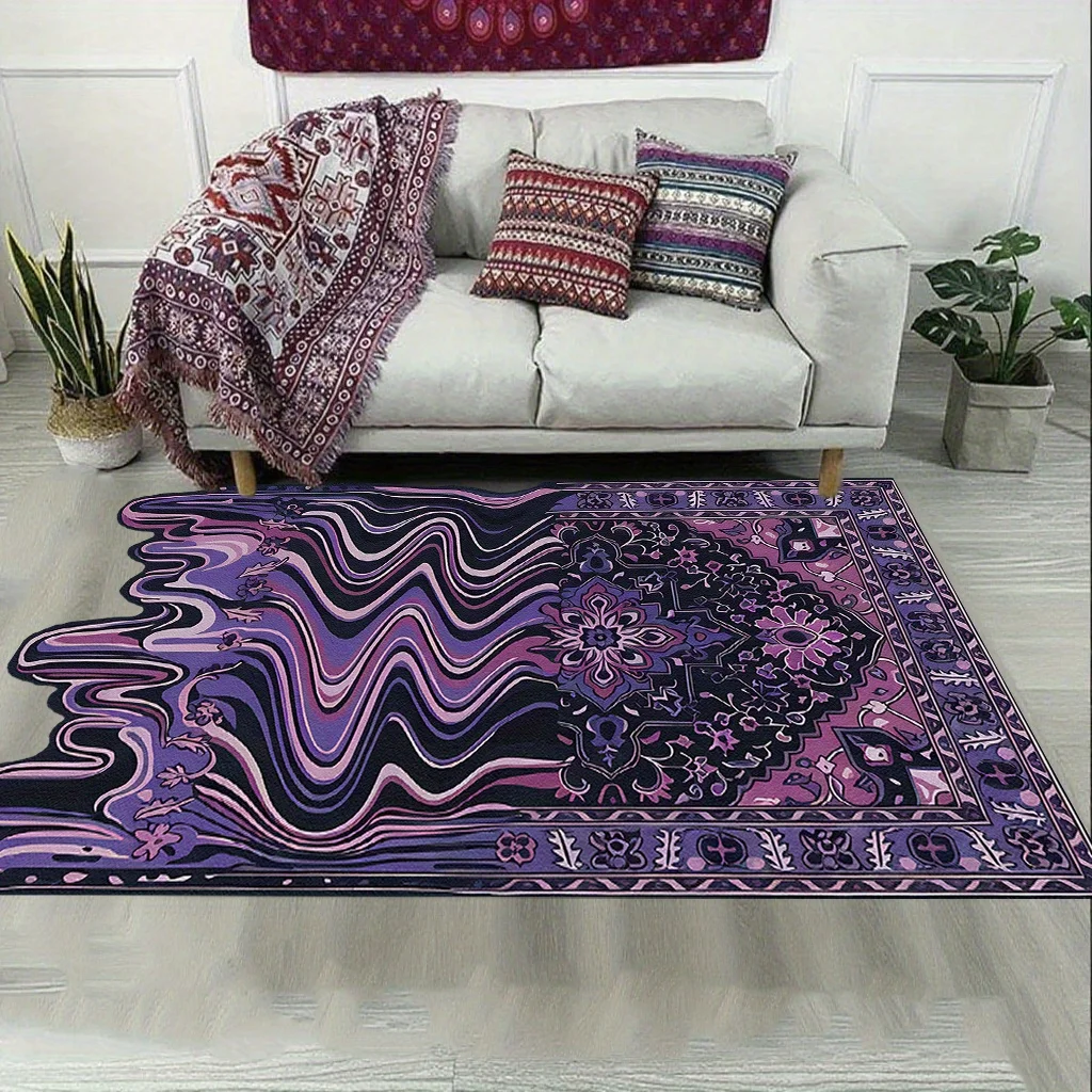 VIKAMA Abstract Carpet Irregular Floor Mat Door Mat Kitchen Rug Carpet For Living Room Rug For Bedroom Outdoor Carpet Home Decor