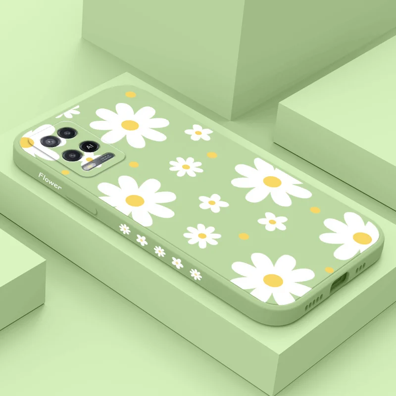 Embellish Daisies Phone Case For OPPO A54 A74 A57 A77 A78 A96 A76 A95 A94 A83 A53 A72 A52 A9 A5 A12 A31 2020 S 4G 5G Cover