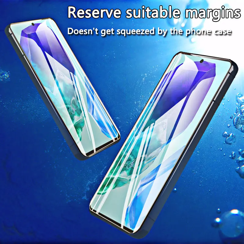 1-4PCS Screen Protector For Galaxy M55 5G Samsung Tempered Glass Crystal 9H High Aluminum Anti Scratch Case Friendly Fingerprint
