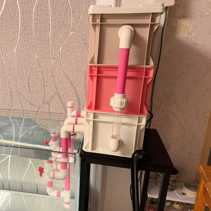 Kotak Filter Akuarium dengan P - Marine Aquarium Overflow ulasan dan harga