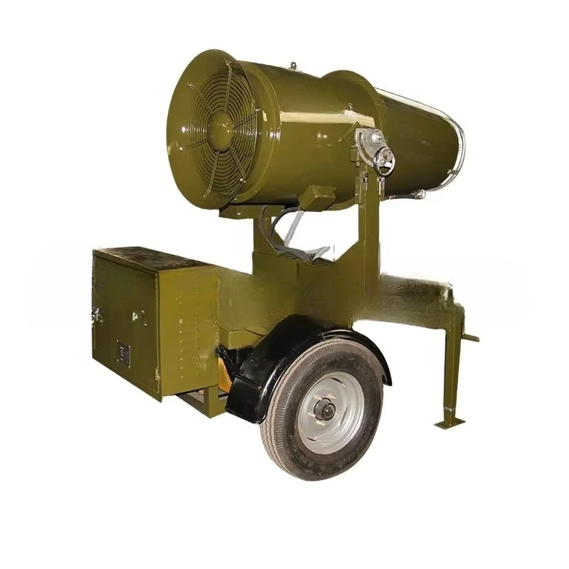 50 Meter Range Fog Cannon with Long-distance Cooling Sprayer Dust Sprinkler Fog Cannon fog cannon agricultural pesticide sprayer
