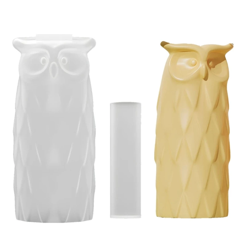 Silicone Owl Vase Mold Multi Purpose Crafting Tool For Epoxy Resin Concrete Jewelry Accessories