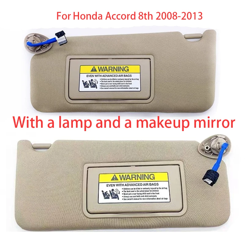 

Для Honda Accord 8th 2008-2013 солнцезащитный козырек зеркало для макияжа защита от солнца и теплоизоляционная панель