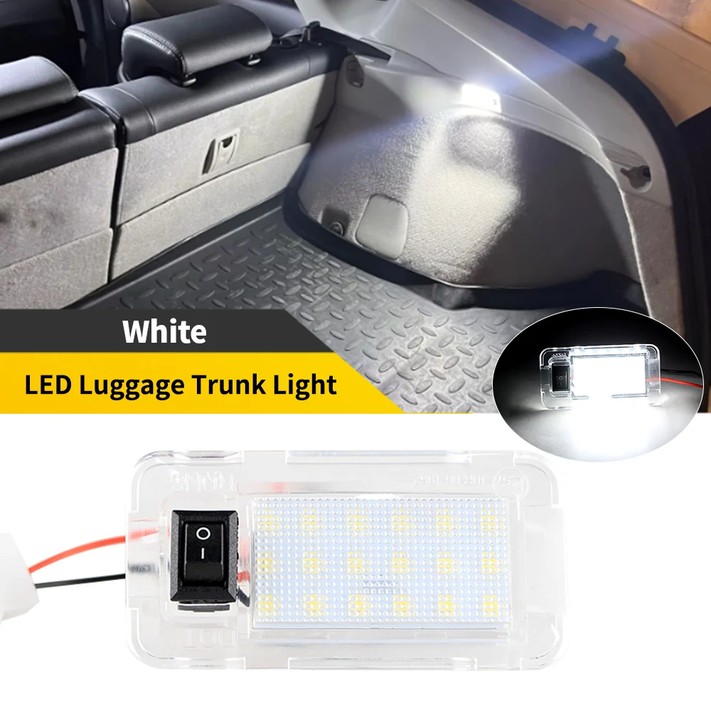 1PC Xenon White For Lexus CT200h NX200t NX300h 16-17 RX350 RX450h 16-19 LED Trunk Cargo Luggage Compartment Light 81250-48010