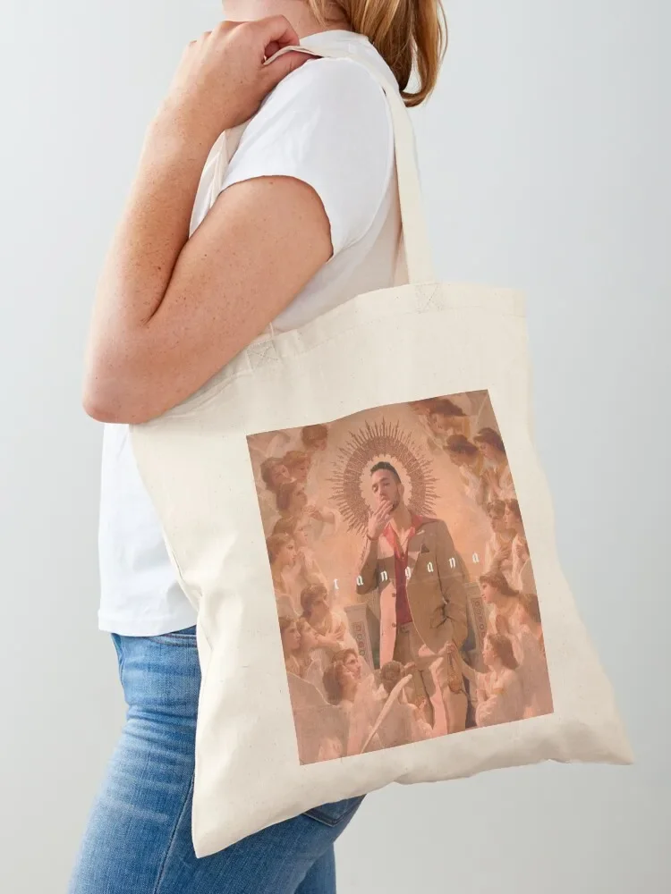 

C. tangana baroque Tote Bag tote bag woman shopping bag logo Reusable bags shopper women