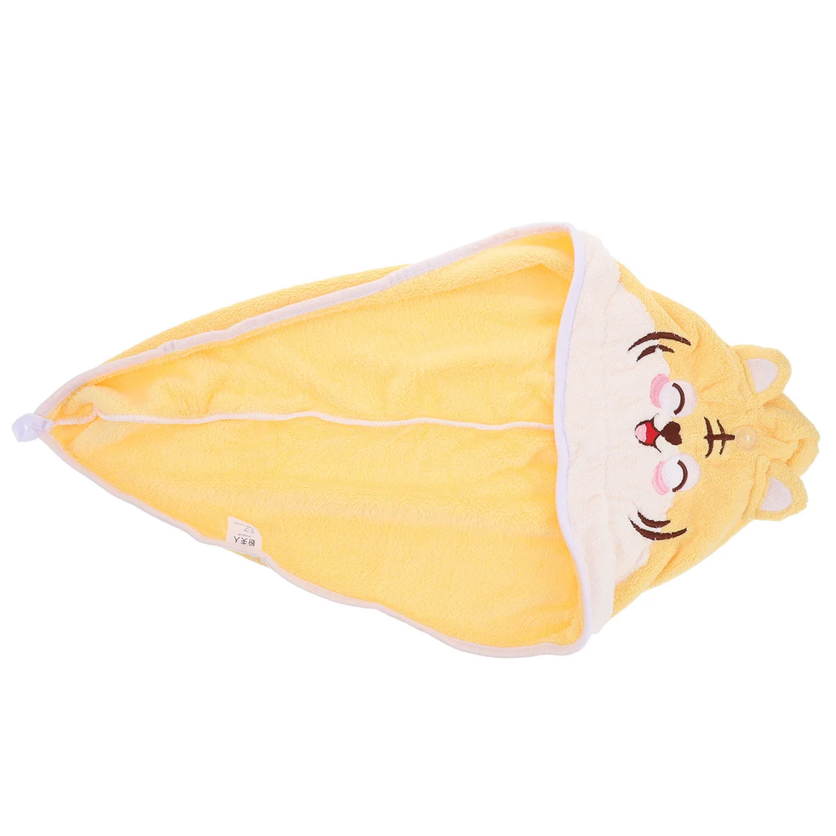 

Cute Cartoon Tiger Coral Fleece Hair Drying Cap Super Absorbent Quick Dry Bath Head Wrap Towel Women Wet Hair Turbans for Women