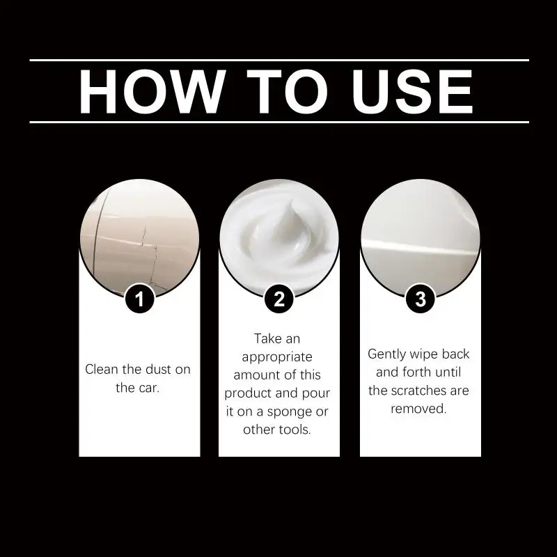 Removal Wax for Car Paint Restore Shine Fills Fine Lines Quick Car Paint  Repair  for Car Maintenance
