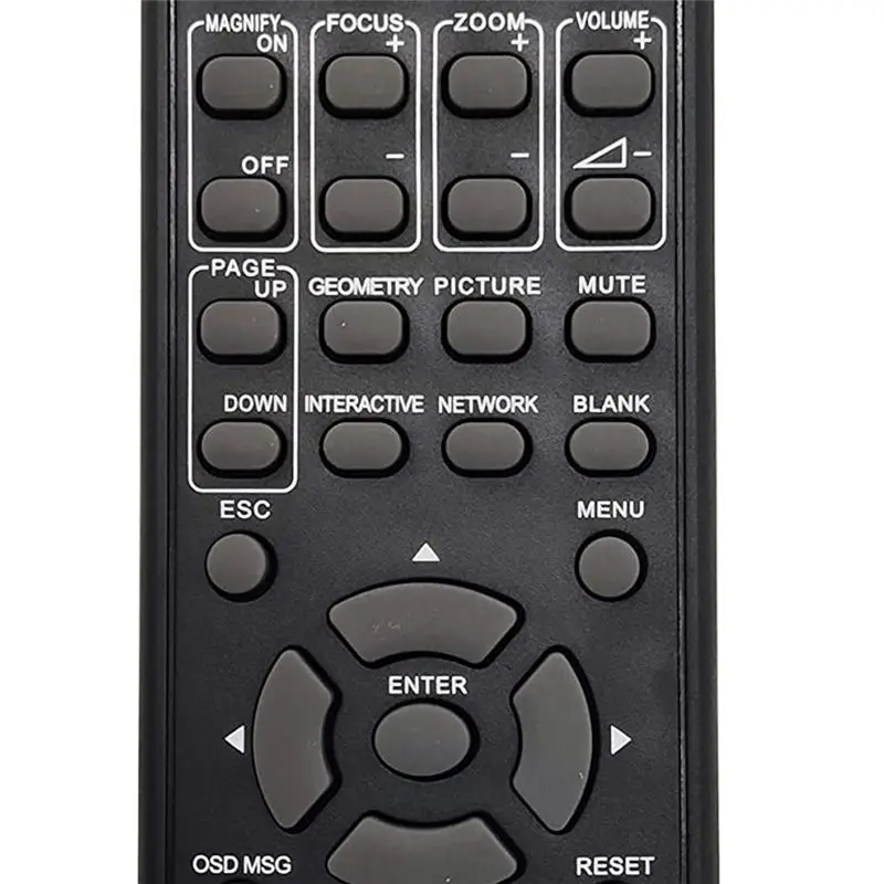 2 Pcs Remote Control R025H Black For Hitachi Projector CP-X5555 CP-X5550 CP-WX5505 CP-EW5001WN CP-EX3051WN LP-AW4001 LP-AW3