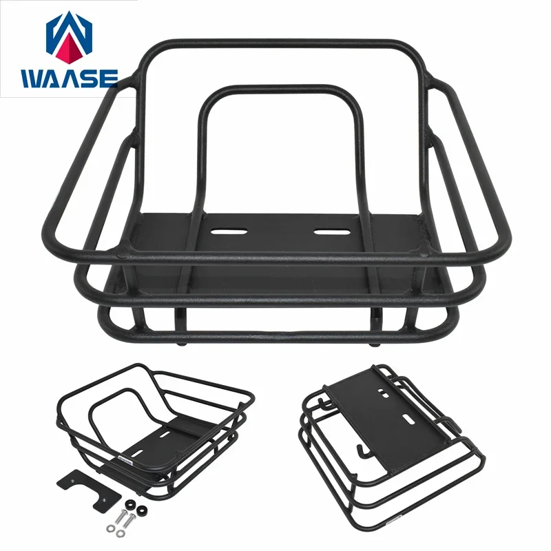 

waase For Honda Cross Cub CrossCub 110 CC110 2023 2024 Front Luggage Rack Carrier Case Support Basket Holder Bracket