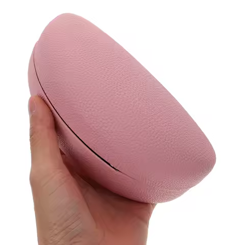 Hard Shell Sunglasses Case Extra Large Size Pink Protective Lining Scratch Resistant Glasses Box Gift for Family