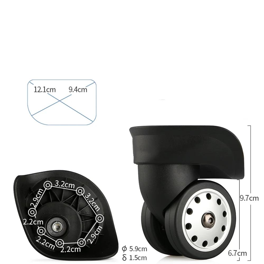 Apply To The French Ambassador DELSY Luggage Mute Universal Wheel ITO Luggage Accessories Wheel Luggage Repair Replacement Parts