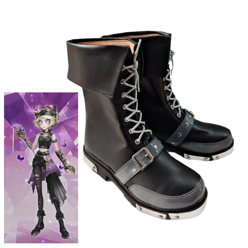 Identiteit V Monteur Lock Core Cosplay Schoenen Tracy Reznik Laarzen Dames Meisjes Feest Halloween Carnaval