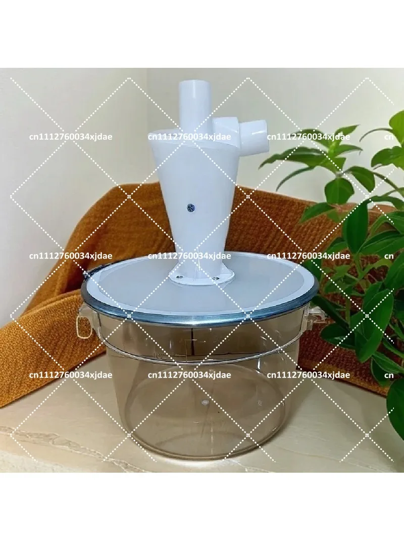 Cyclone Dust Collector Separator for Vacuum, Putty Powder Grinding, Precious Metal Dust Recycling