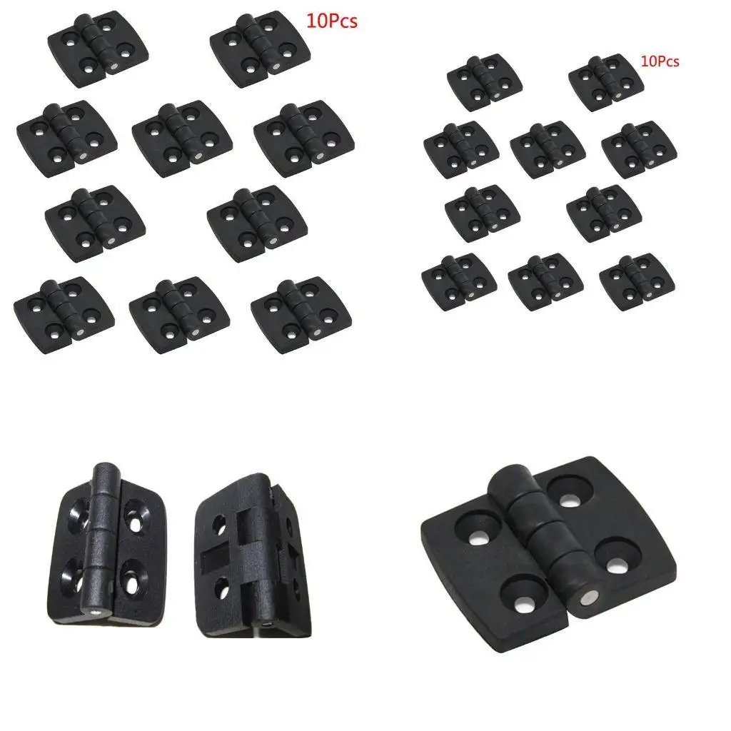 

Y1UD 10Pcs Cabinet Folding Hinges Mini Door Bearing Light Duty Hinges Easy to install