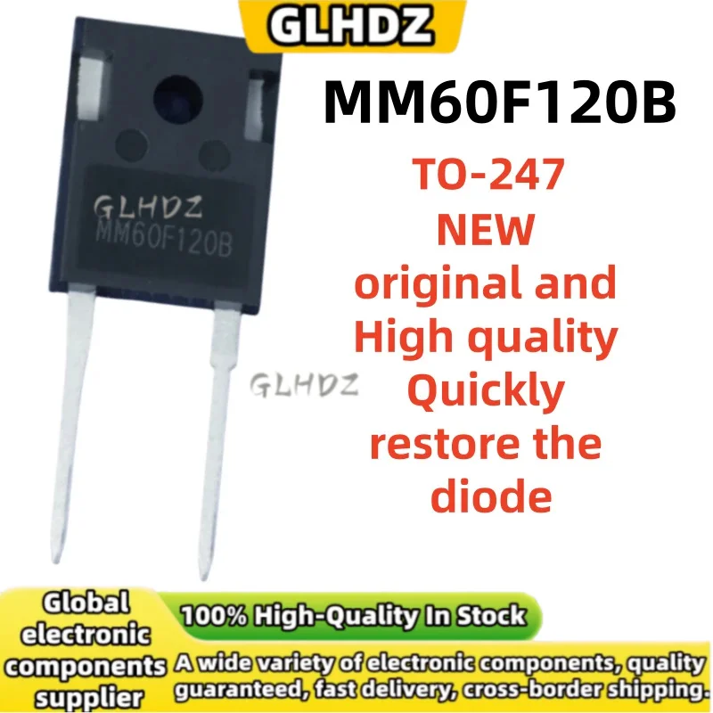 Original NEW 5UNITS-20UNITS MM60F120B Quickly restore the diode TO-247-2 in stock
