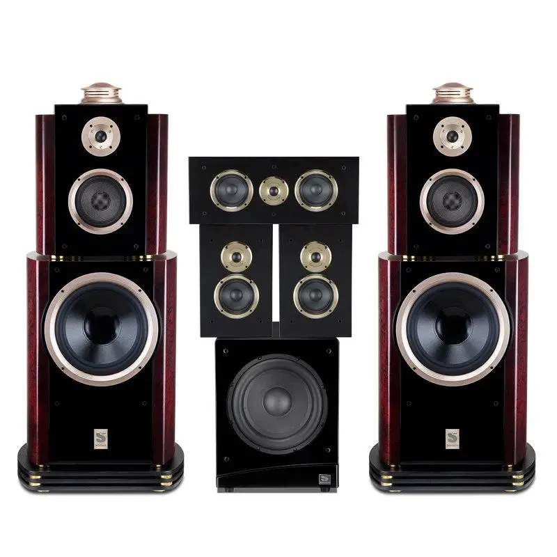 Flagship Home Theater System 5.1 Audio Set Use A12 Floorstanding High-end 12-inch Bass HIFI High Fidelity Speaker