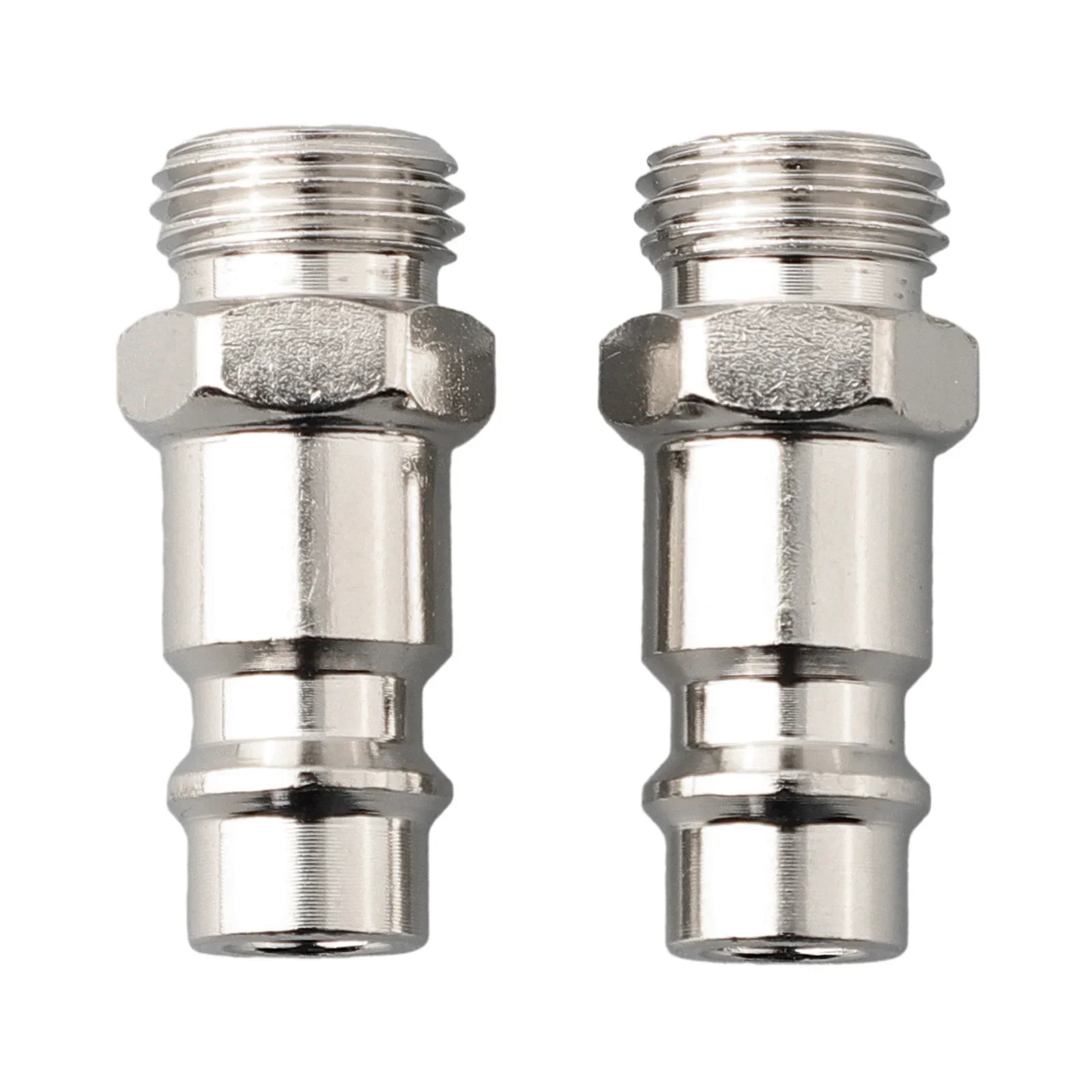 2PCS Euro 1/4'' Air Line Fitting Hose Compressor Quick Release Connector Air Line Coupler Adapter Pneumatic Fitting