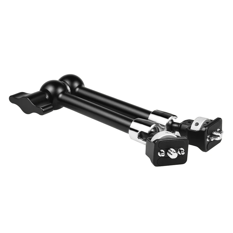 VLOGMAGIC แขนวิเศษที่ชัดเจนพร้อมสกรูระบุตําแหน่ง ARRI 1/4"-20 (11")