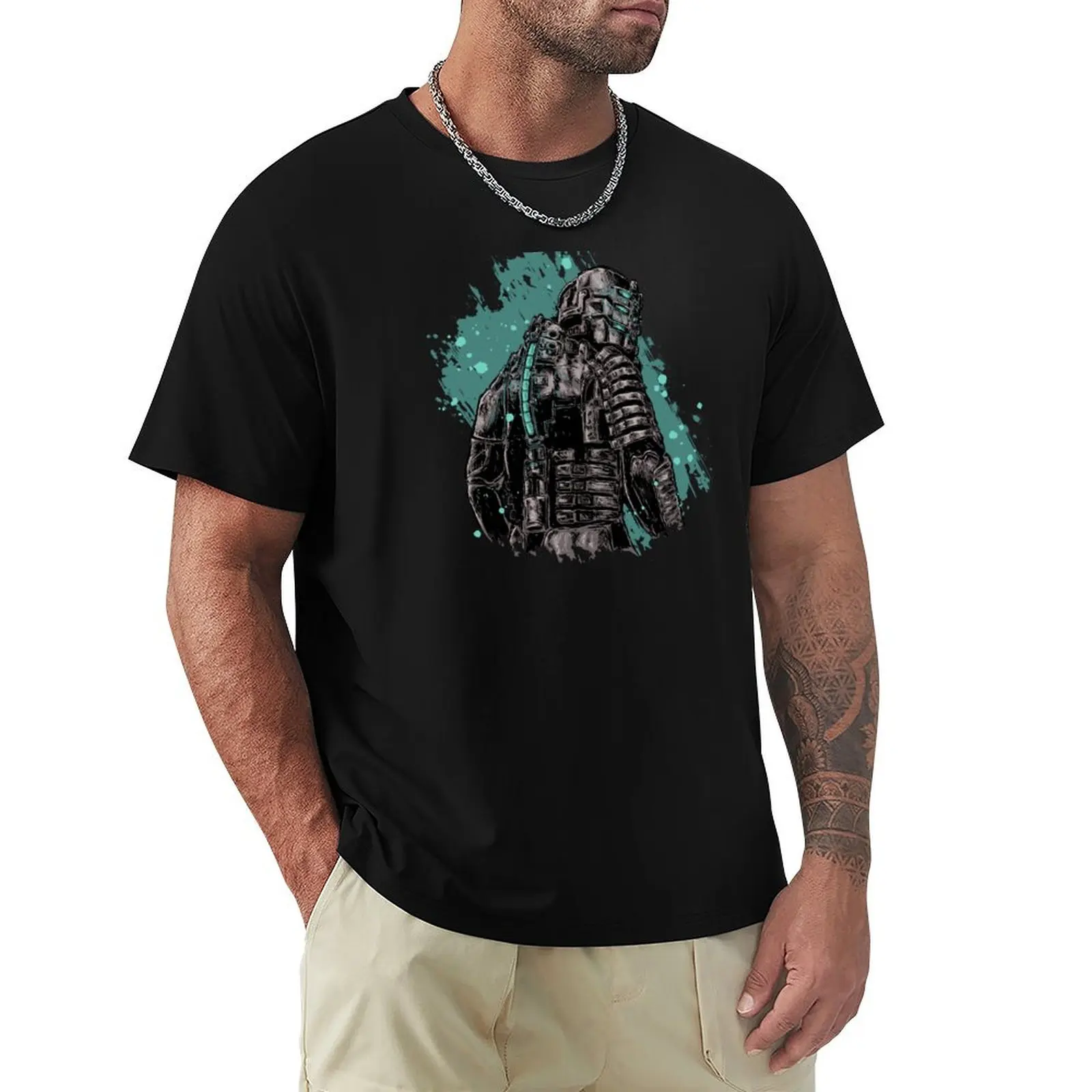 Isaac Clarke T-Shirt man t shirts high quality luxury brand T-Shirt