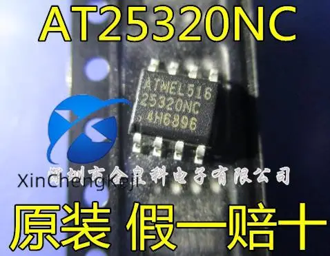 

20 шт. оригинальная новая память AT25320NC AT25320AN SOP-8