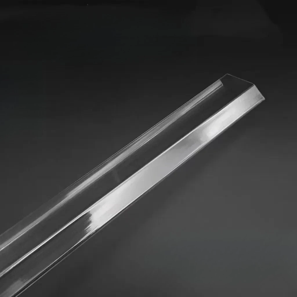 

All-size Acrylic triangle bar strip solid wand transparent plexiglass rod right triangle PMMA Light guide column stick
