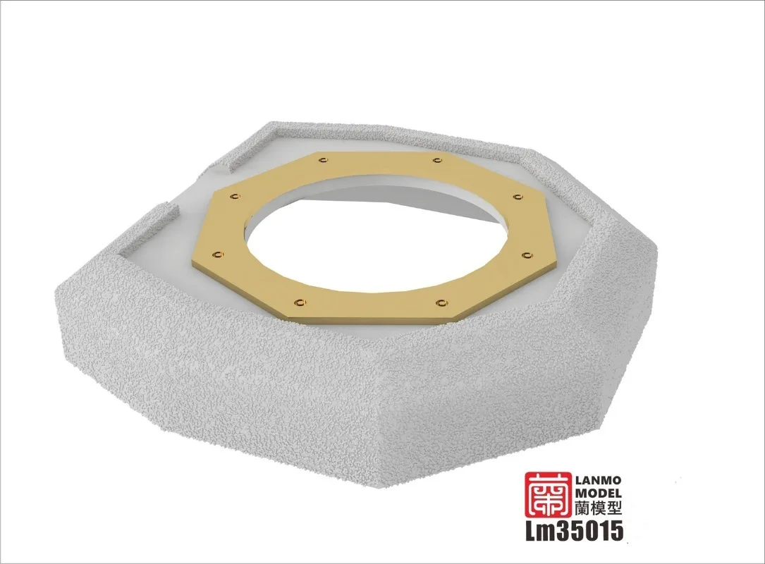 LM35016 1/35 German Tank Bunker Base 3-in-1 for Panzer III/IV/Panther (3D Print + PE)