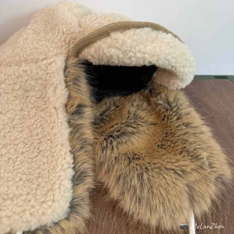 قبعة Lei Feng سميكة مضادة للبرد لركوب الدراجات في الخريف والشتاء لحماية الأذن وقبعات منفوخة دافئة للرجال والنساء #6