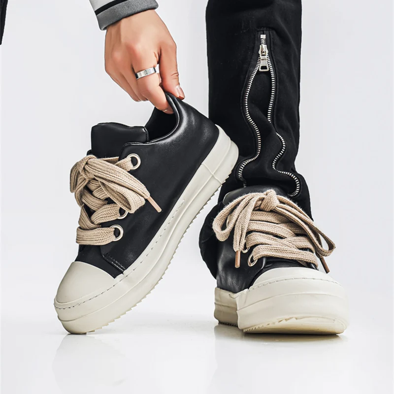 

Модные мужские повседневные кроссовки с круглым носком, нескользящей подошвой и резиновой подошвой, на плоской подошве, в стиле кедов.