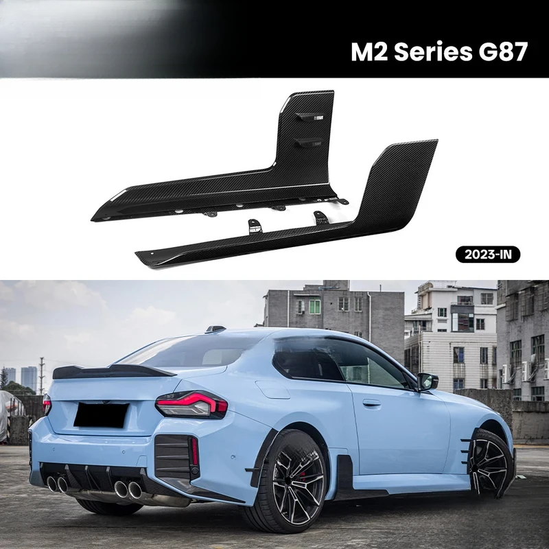 Echte Trockencarbon-Seitenschweller-Karosserie-Kits als Ersatz für M2 Serie G87 MP Style 2023-IN