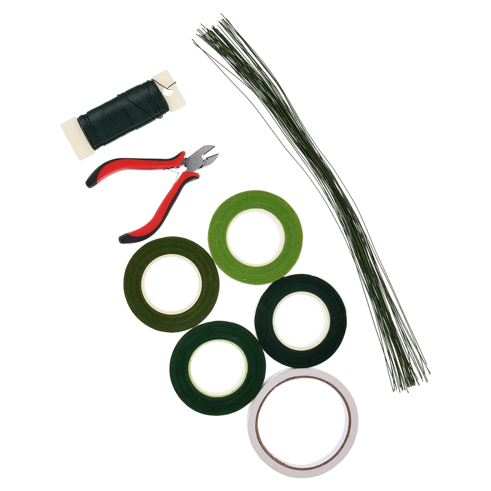 

1 Set Practical Floral Arrangement Kit Flower Wrapping Tapes Diy Tools For Artificial Flower Making Crafts Home Decor Supplies