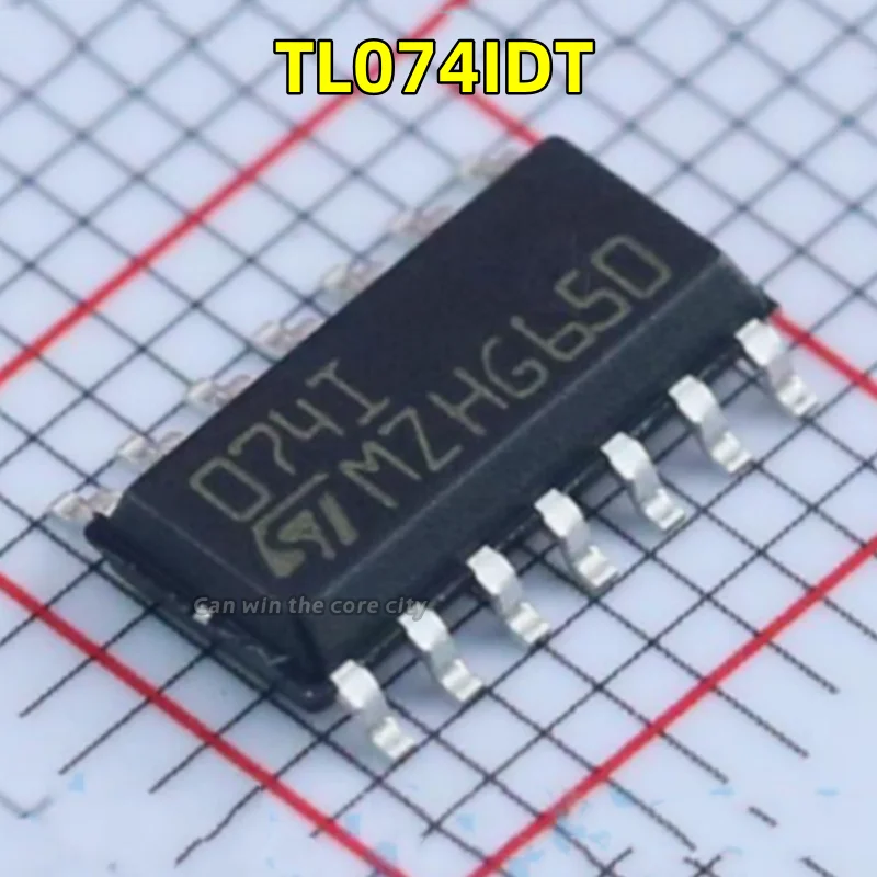 

1-100 PCS/LOT New original TL074IDT screen print 074I patch SOP-14 operational amplifier chip