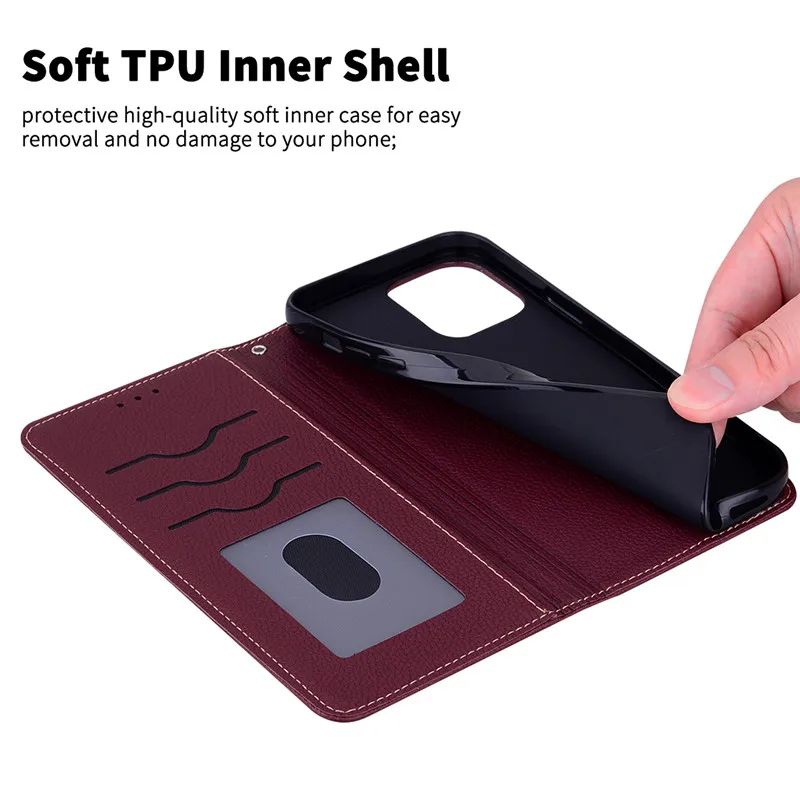Book Wallet Leather Case For Samsung Galaxy A5 2016 2017 A520 A6 A8 Plus J8 A7 2018 A2 Core A42 A52 A72 A12 M12 Flip Phone Cases view 3
