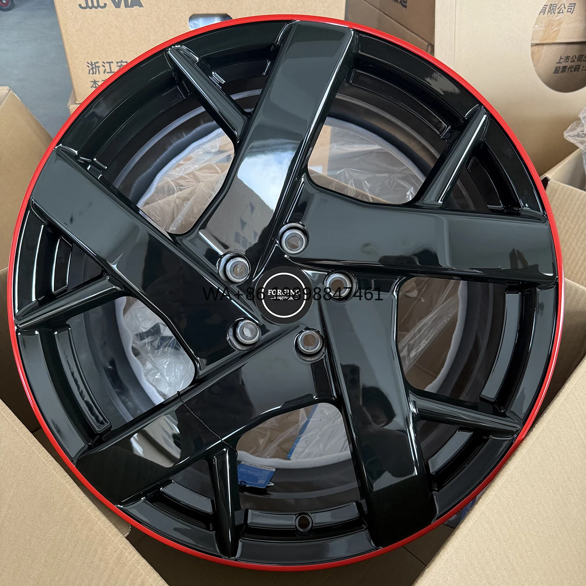 

High Quality 6061-T6 Aluminum Alloy Wheels Custom Forged 17-26 Pulgadas 5*130 5*114.3 5*120 New Passenger Car Wheels Wholesale