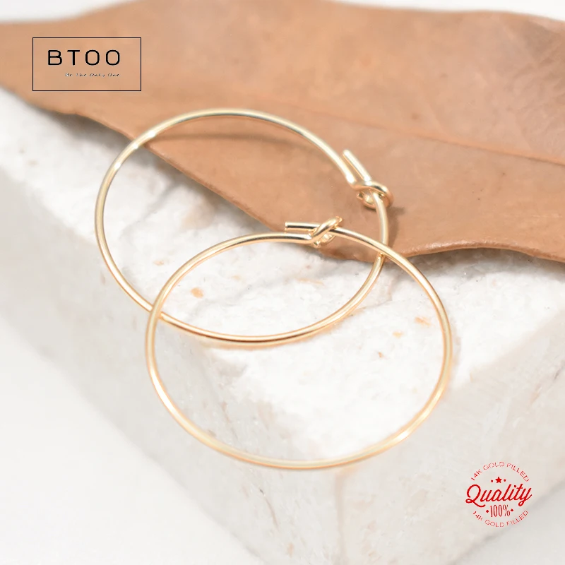 

14K Gold Filled Sparkle Hoop Earrings Gold Jewelry Gold Hoop Earrings Brincos Pendientes Oorbellen Boho Women Earrings