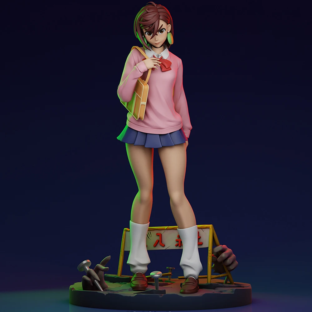 

1/24/16/18/12 Momo сексуальная девушка аниме модель из смолы фигурка игрушка ремесло в разобранном виде миниатюрная уменьшающая статуя неокрашенные наборы