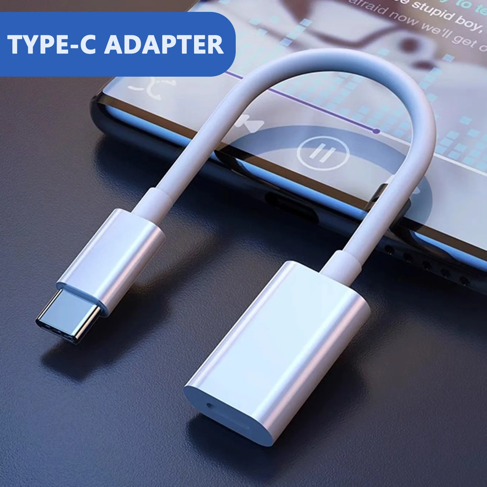 Fast Transfering Lightnings To Type-C Adapter High Efficient Transmission Adapter For PC Smartphones