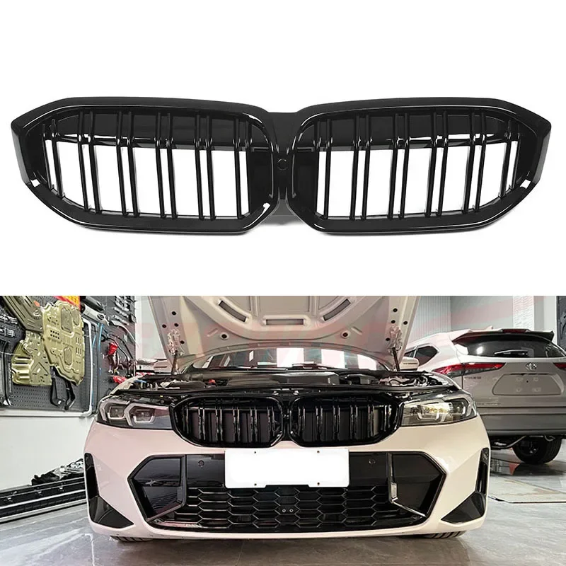 Car Racing Facelift Grills Bumper Grille Fit For BMW G20 G28 3 Series 320i 325i 330i M340i 325Li xDrive M LCI Grille 2022+ON