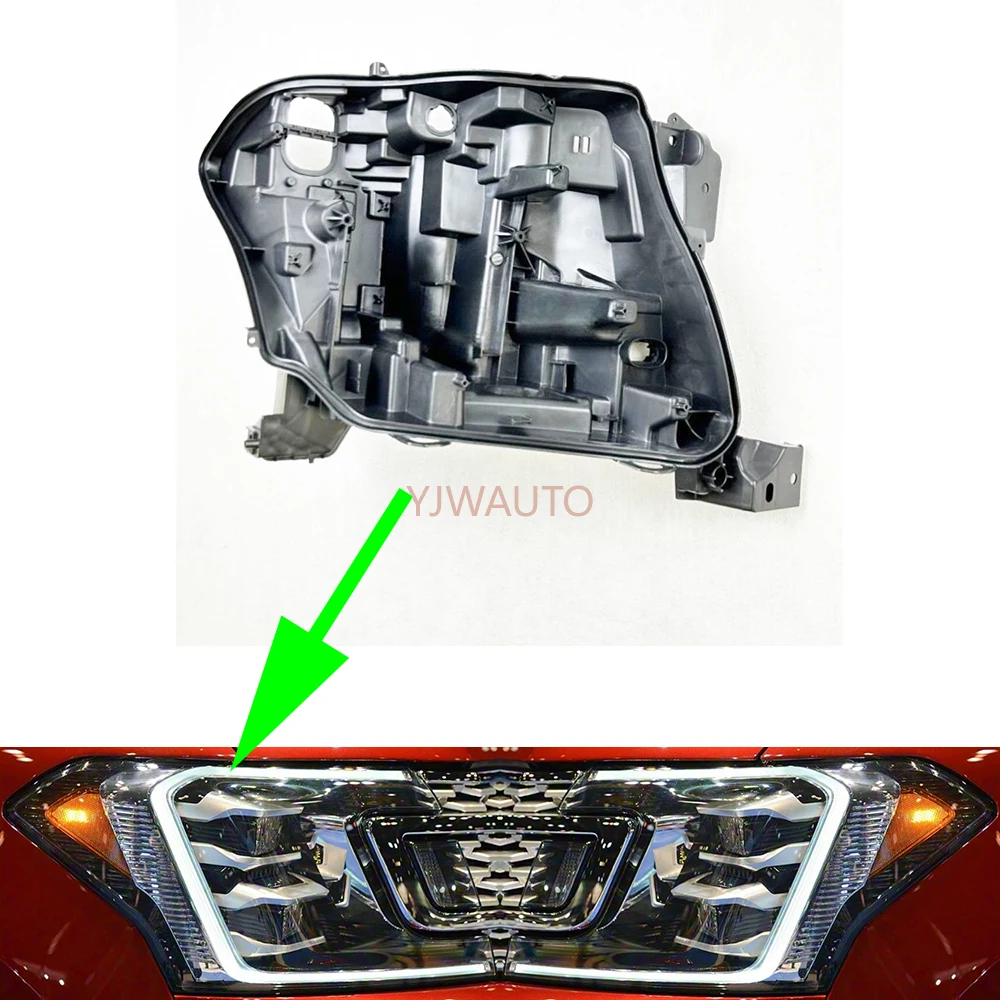 For Ford Expedition 2018 2019 2020 Headlamp House Car Headlight Base Replacement Front Lamp Holder Auto Shell Car Lamp House