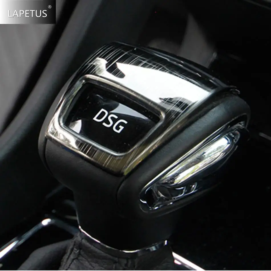 

Black Brushed Car Window Lift Button / Central Air AC Panel / Gear Head Knob Cover Trim For Skoda Kodiaq 2017 - 2023 Accessories