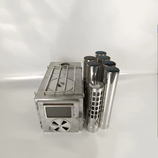 

Wholesale Stainless Steel Portable Outdoor Camping Wood Burning Stove For Tent Shelter And Cooking Heating
