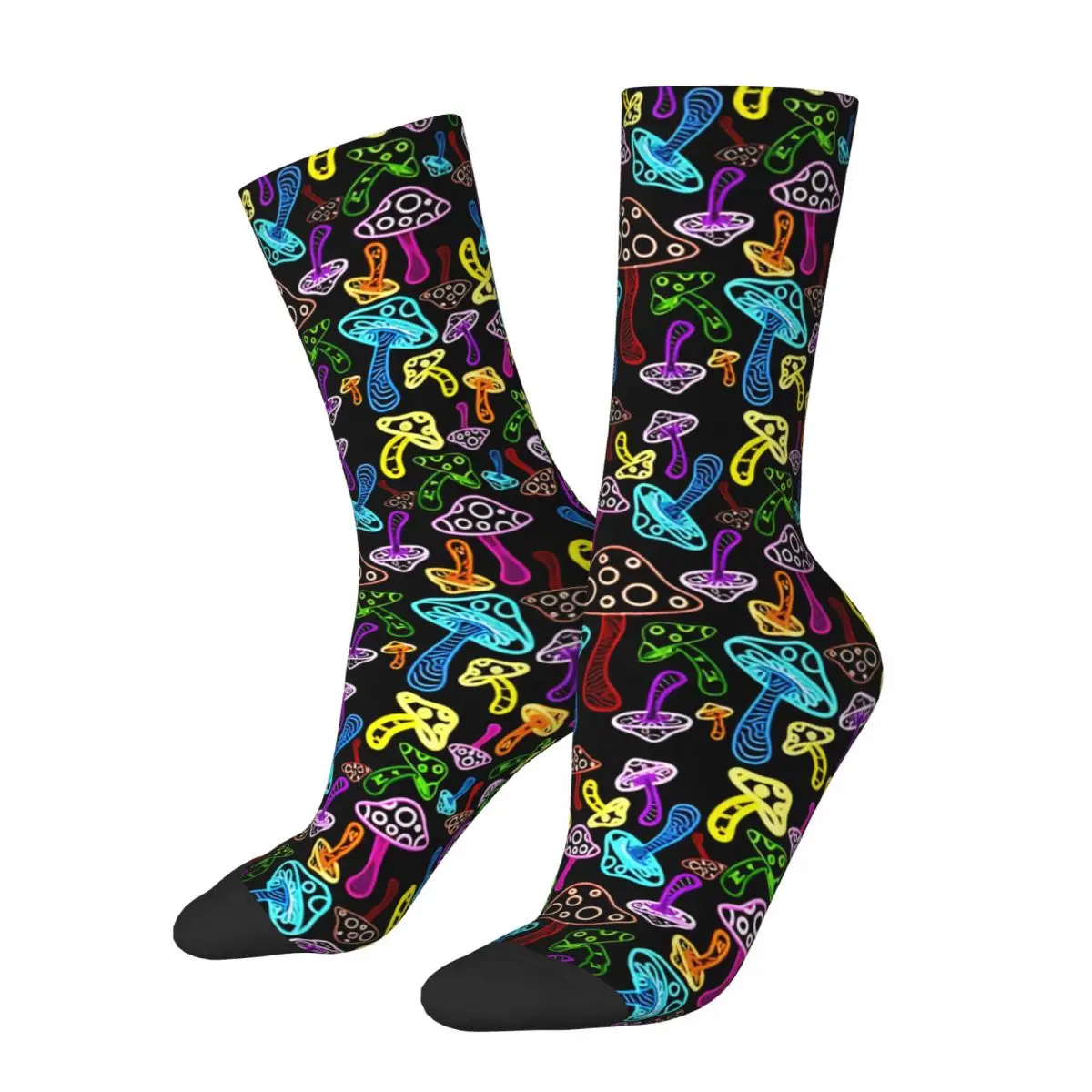 

Mushrooms Socks Hip Hop Retro Men's Socks Unisex 3D Printed Funny Sock Gift